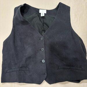 Zara Black Vest